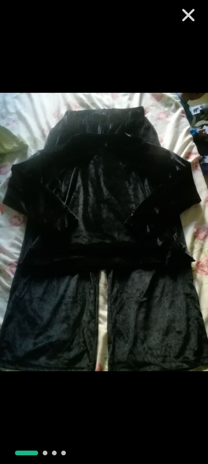 Set velour presque neuve