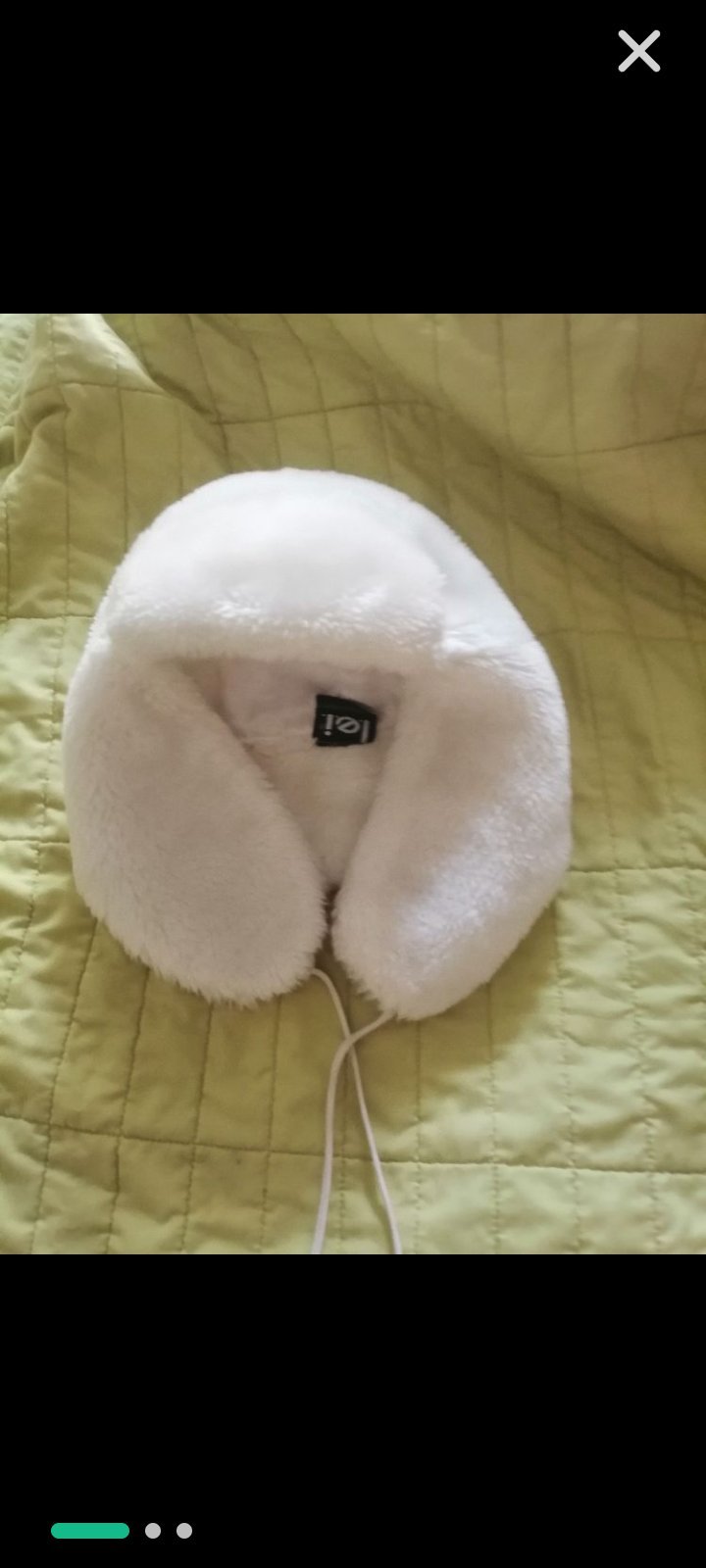 Chapeau faurure blanc