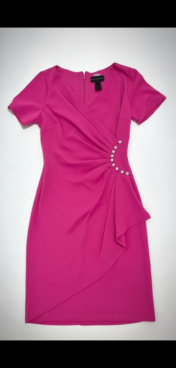 Robe robe rose 