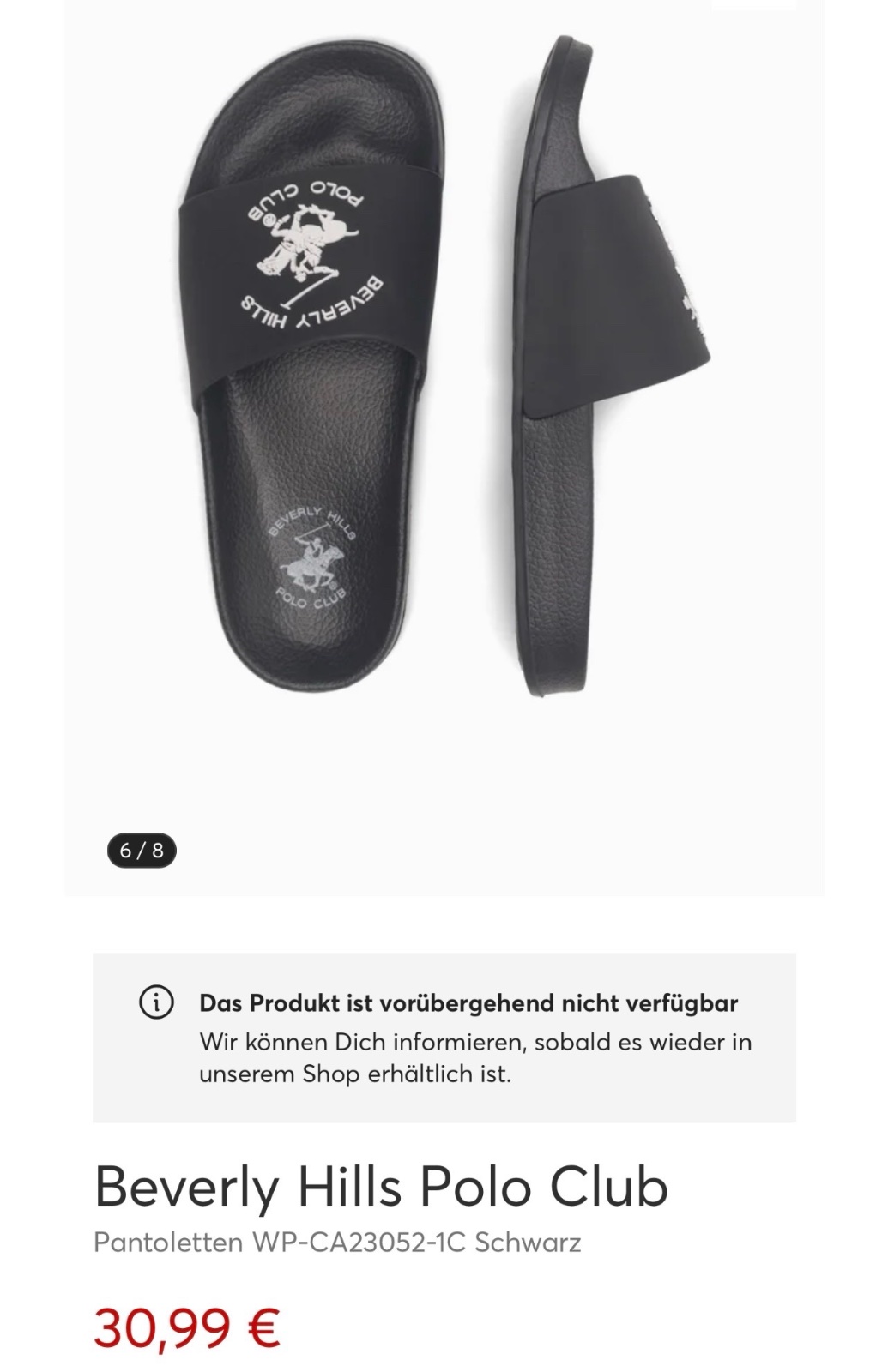 Claquette polo