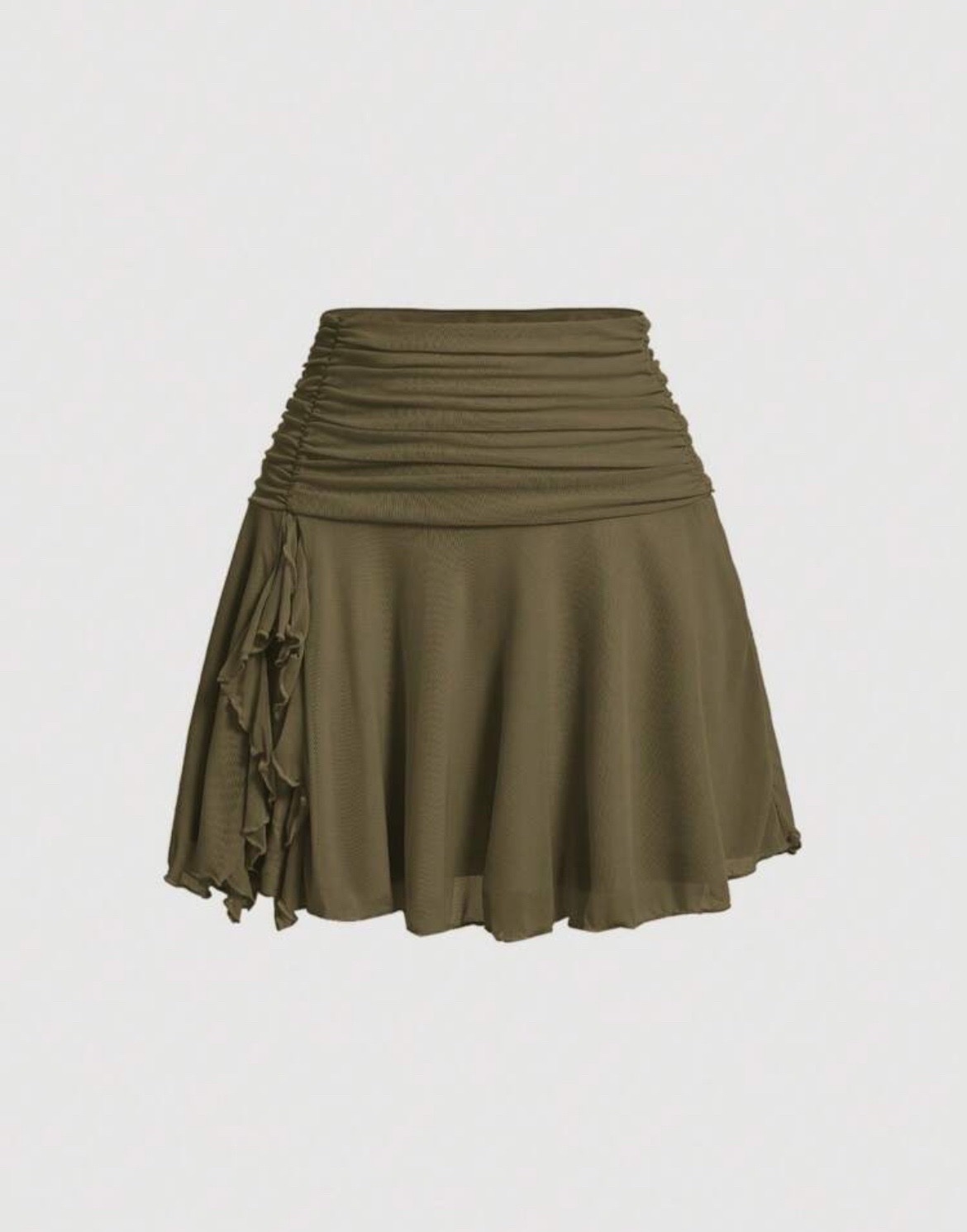 Jupe verte militaire 