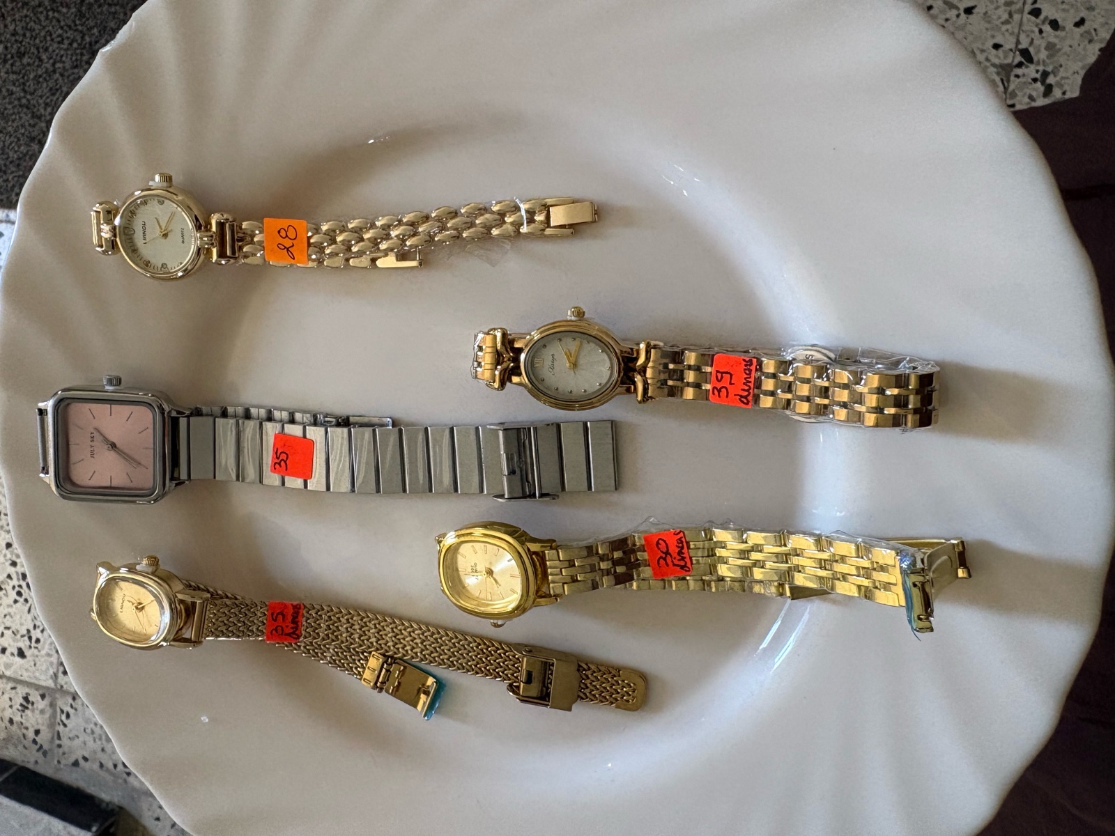 Montre en acier inoxydable