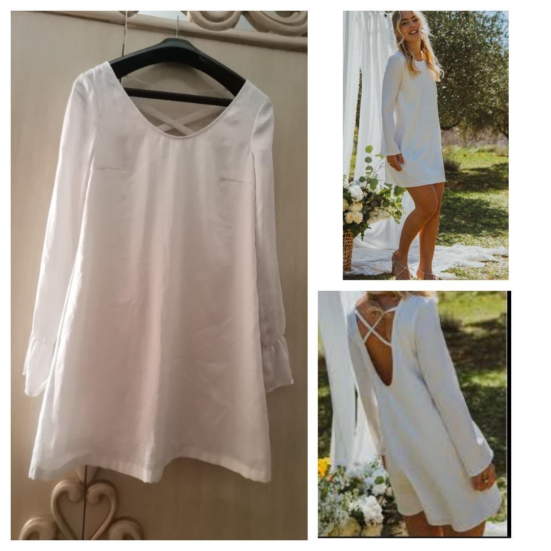 Promo❤️ Mini-Robe de. Corp avec doublure satiné 