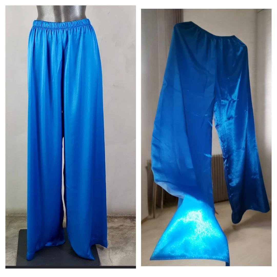 Promo❤️ Pantalon large satiné 