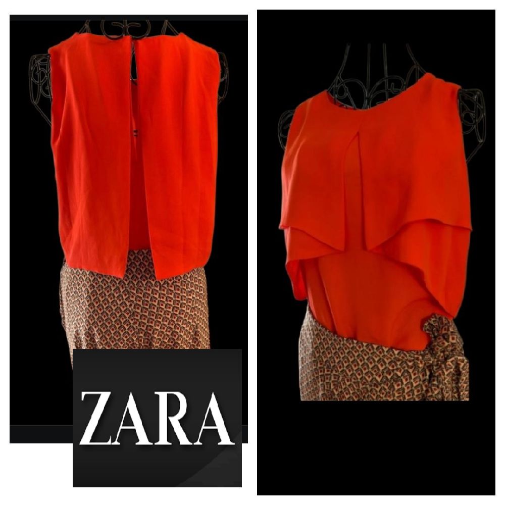 Promo❤️ Blouse Zara basic corail jamais porté