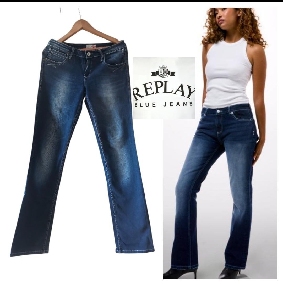  Promo❤️ Replay, jeans blue denim  