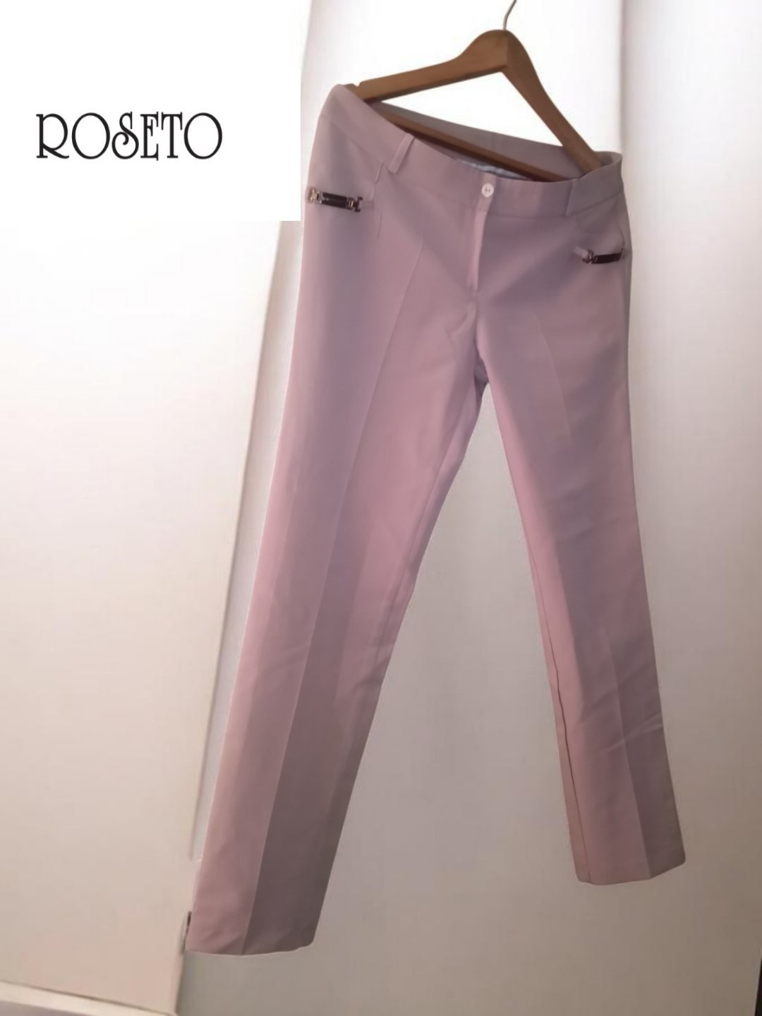 Promo ❤️Pantalon ROSETO rose poudré 