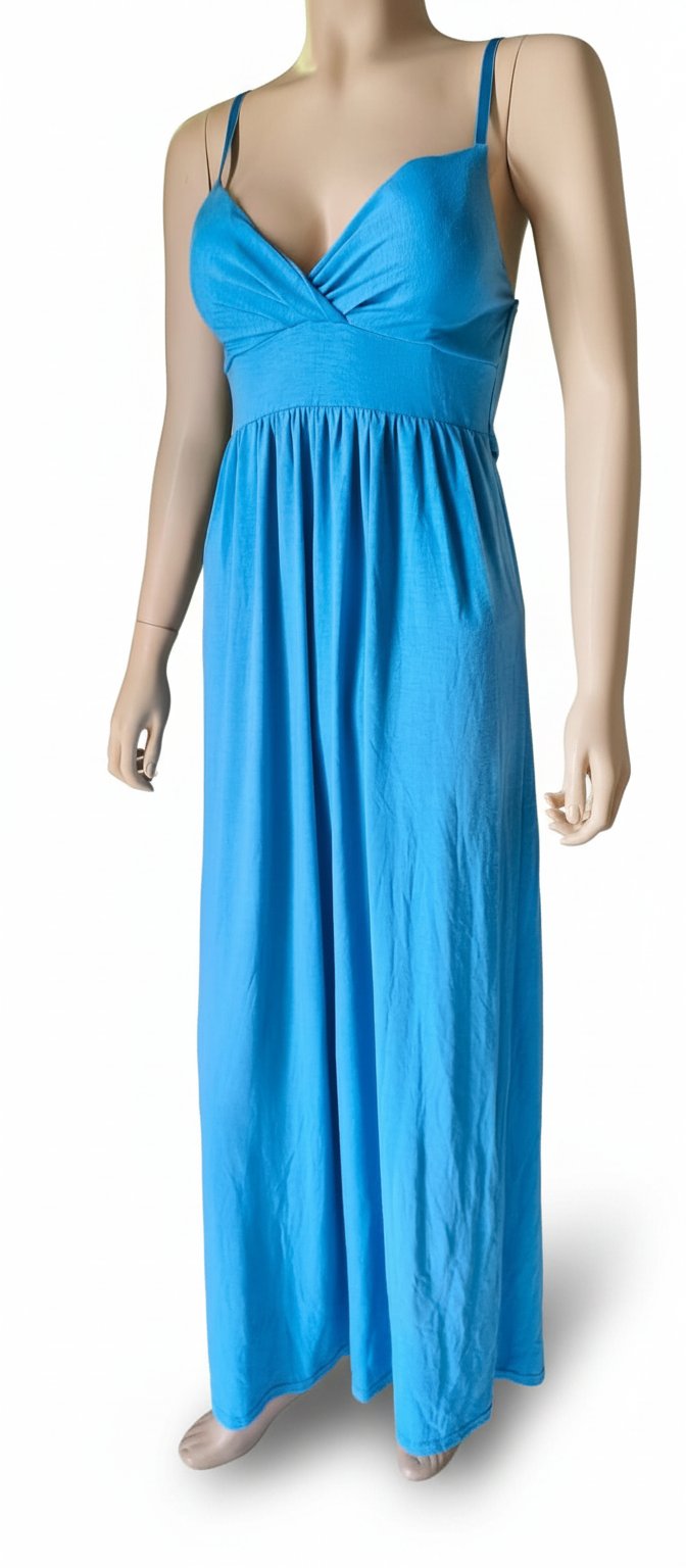  robe longue très stylée  taille s 