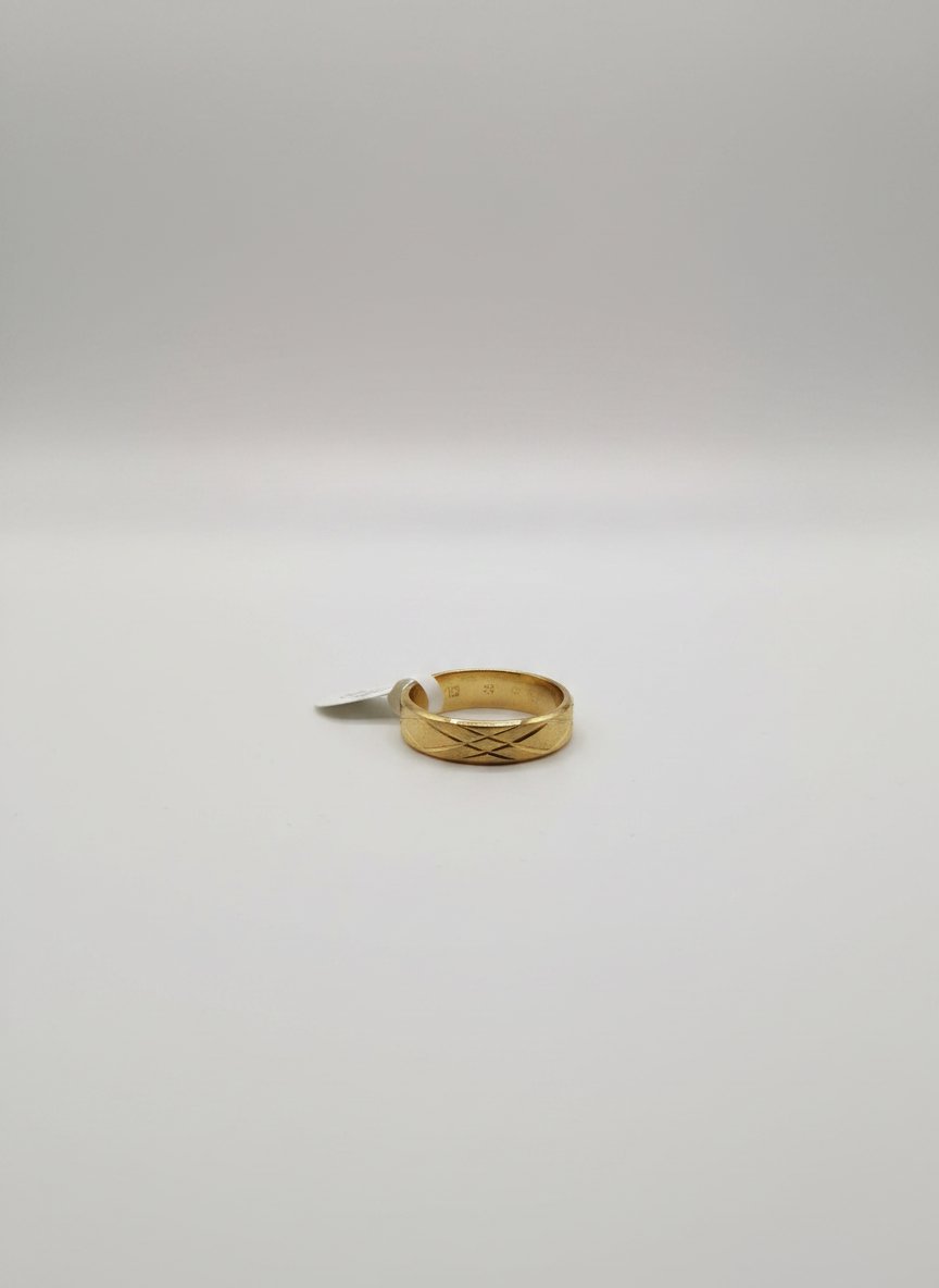 Bague doré stainless steel 