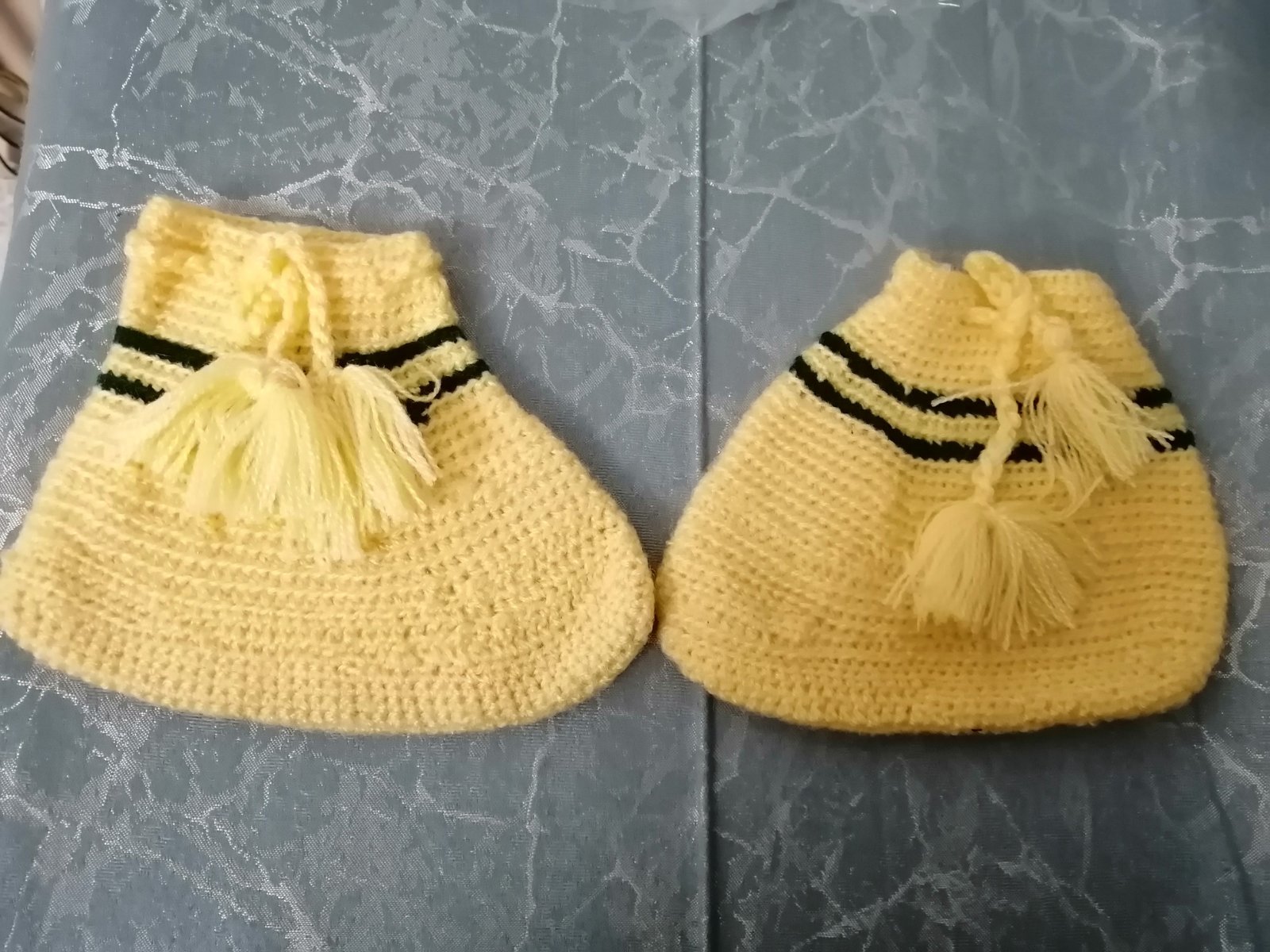 Chaussettes enfants laine handmade 