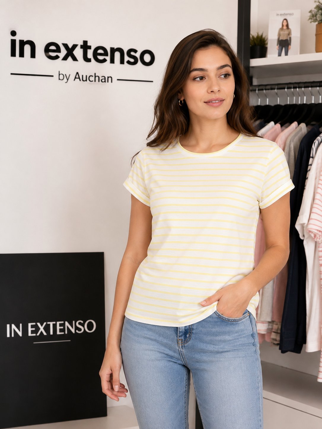 Pull coton inextenso neuf avec étiquette 
