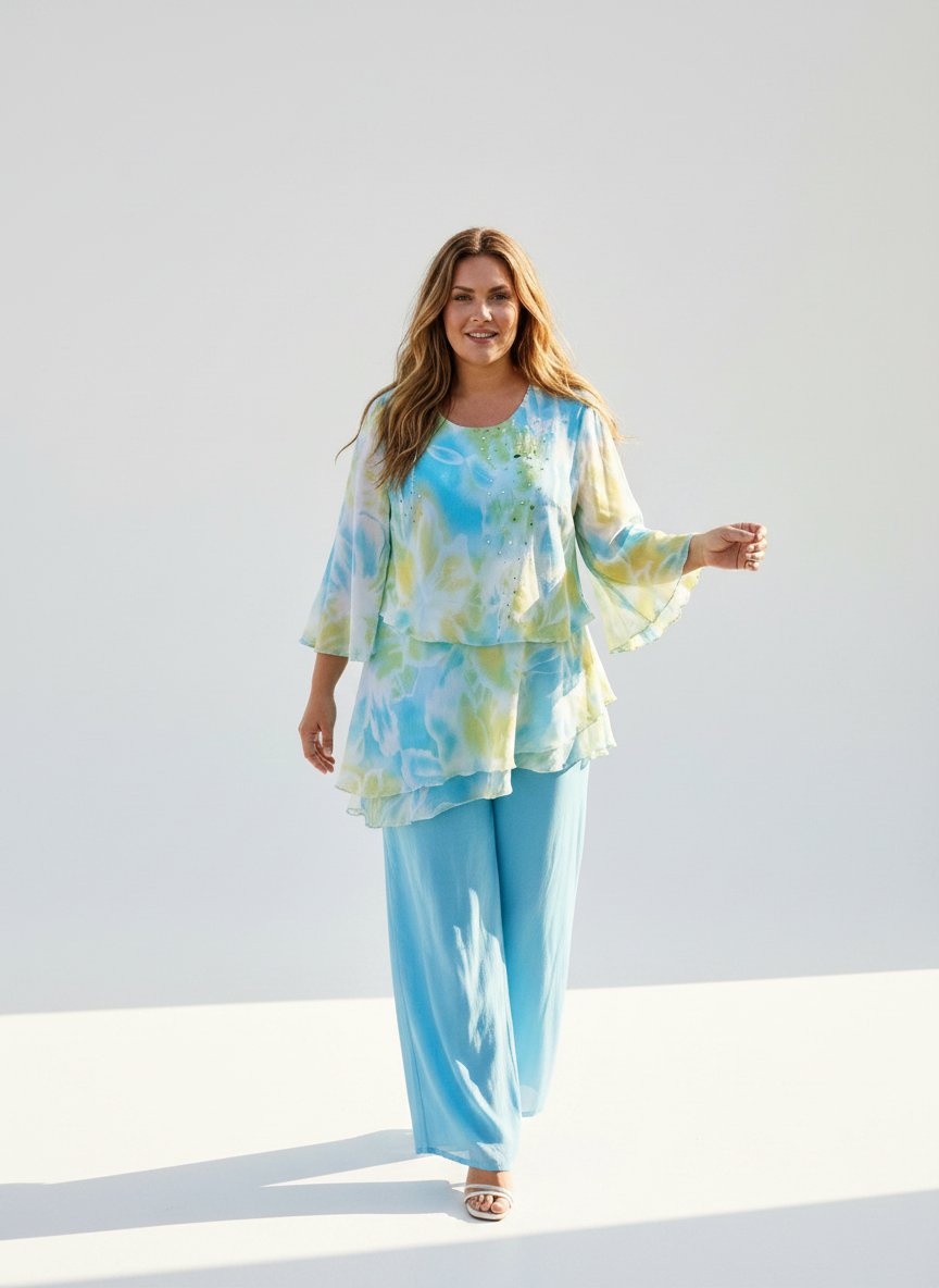 Ensemble luxe de femme grande taille 