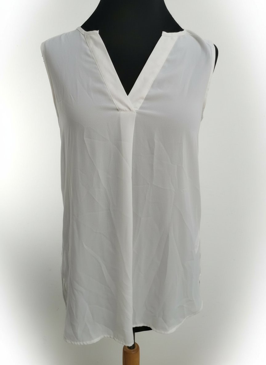 Chemisier blanche mousseline h&m taille 34 