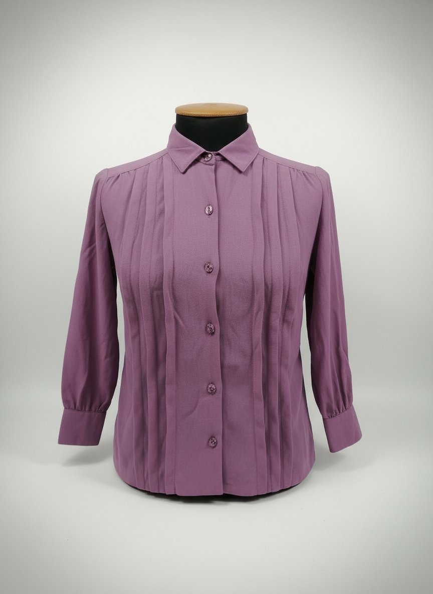 Chemise violet de bonne qualité 