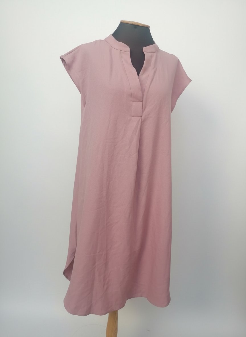 Robe midi rose violet taille M