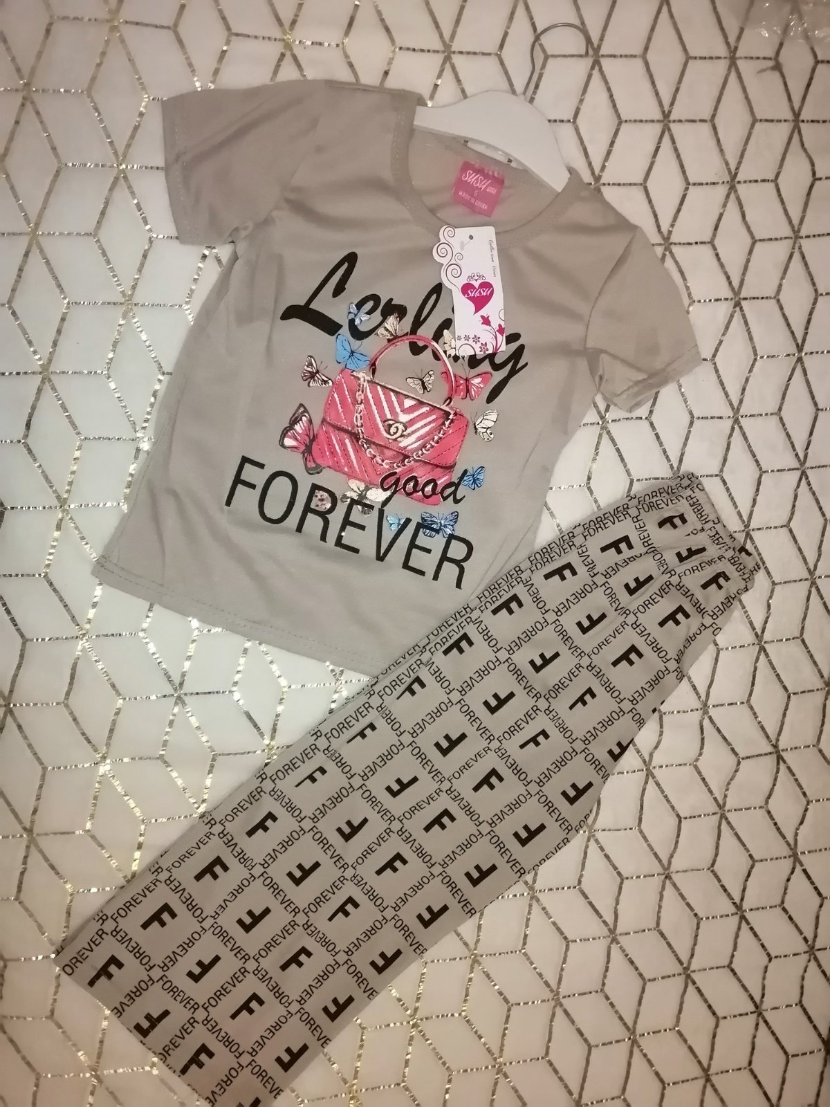 Ensemble fillette coton 6ans