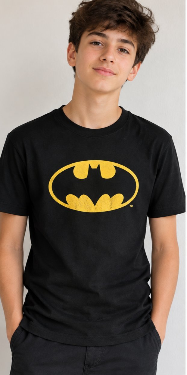 Pull garçon coton Batman 14ans