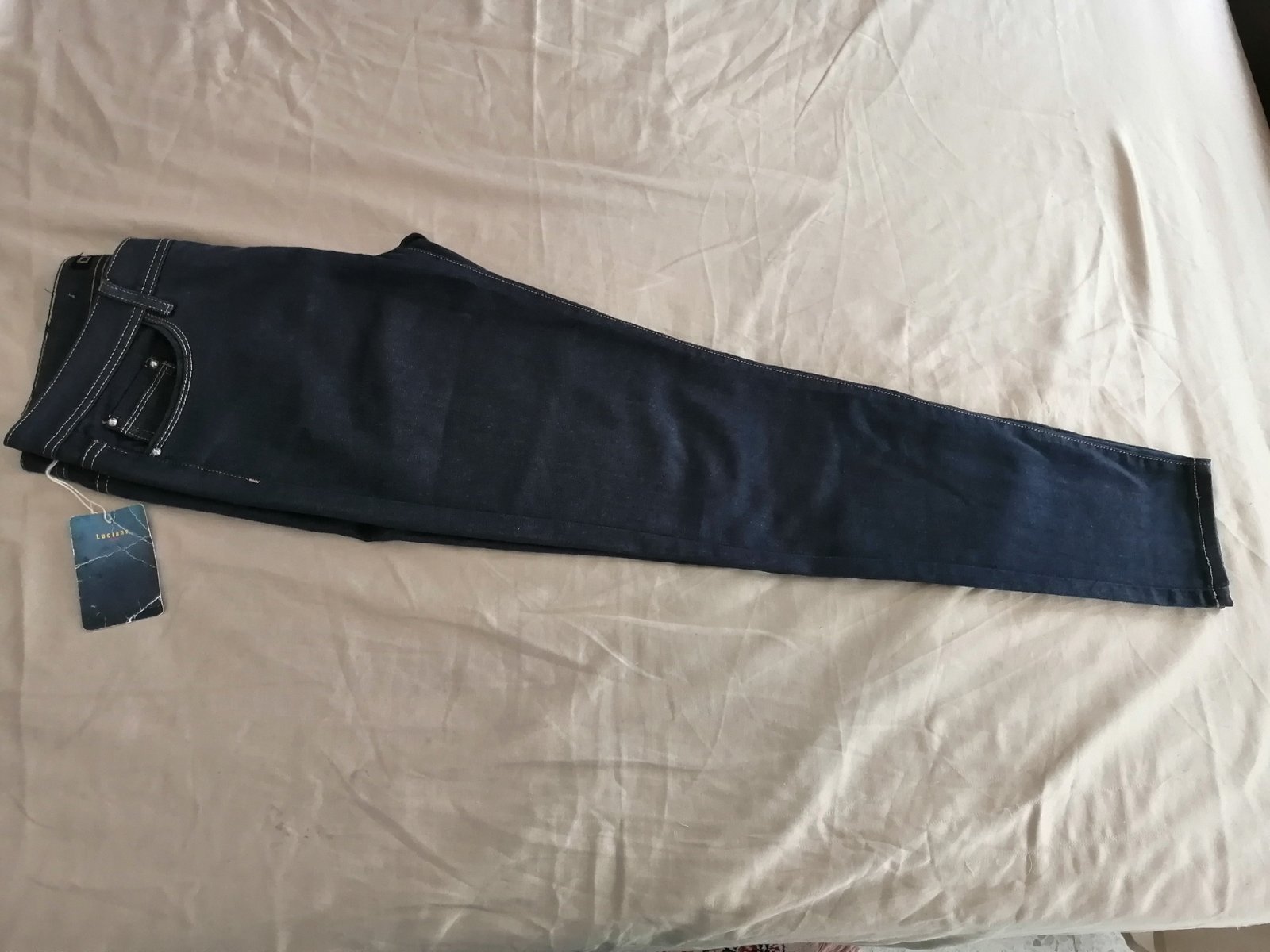 Pantalon jean taille bas 
