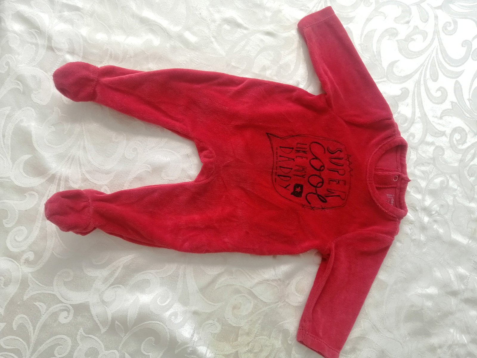 Jolie genouillère unisex rouge polaire importé 