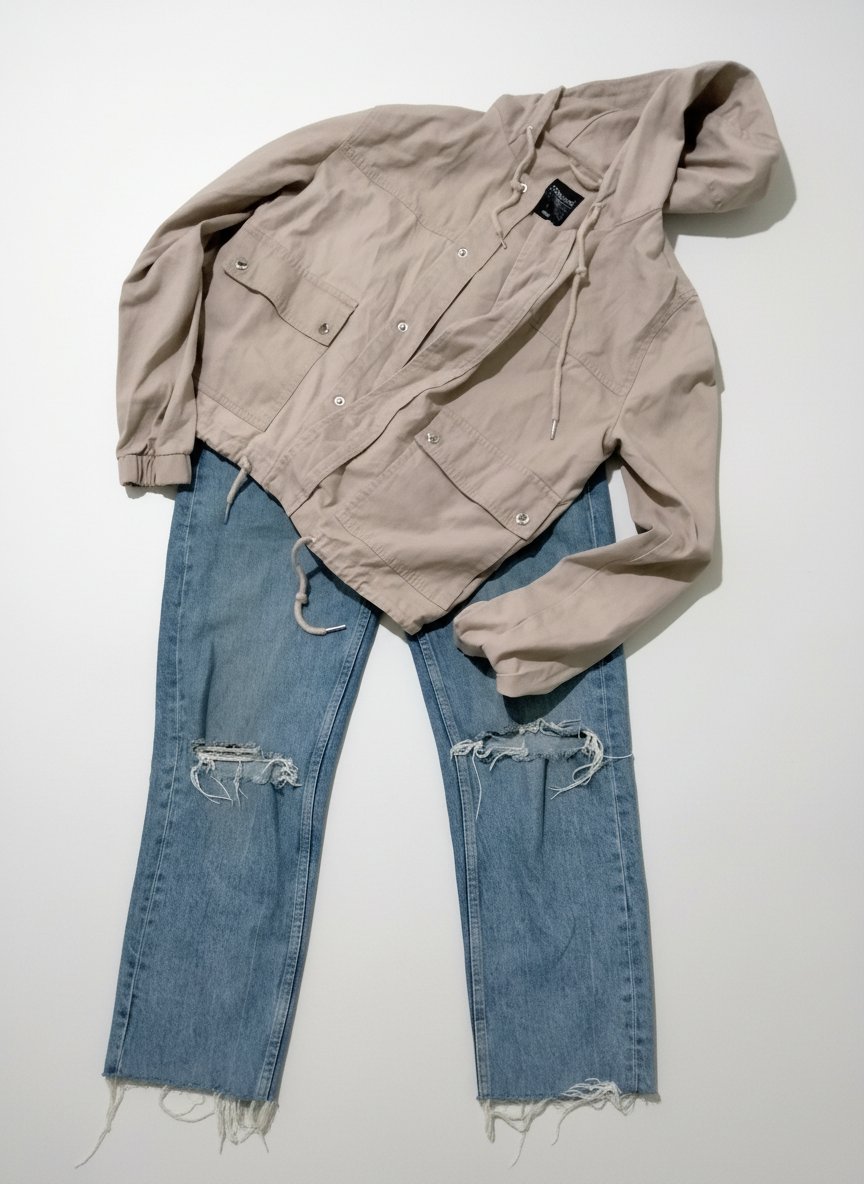 Set 2 articles pantalon Zara + veste ample marque Chicorée 