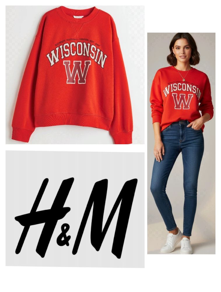 Capuche oversize taille s/m marque H&M qualité 5china