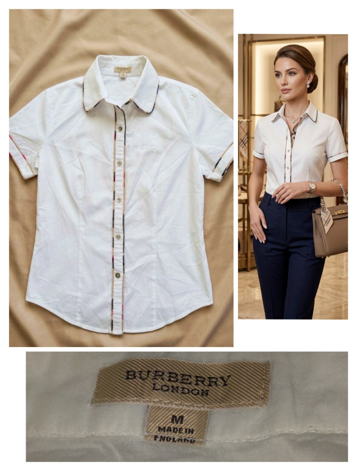 Chemise authentique Burberry  💎💎💎 prix un peu négociable 