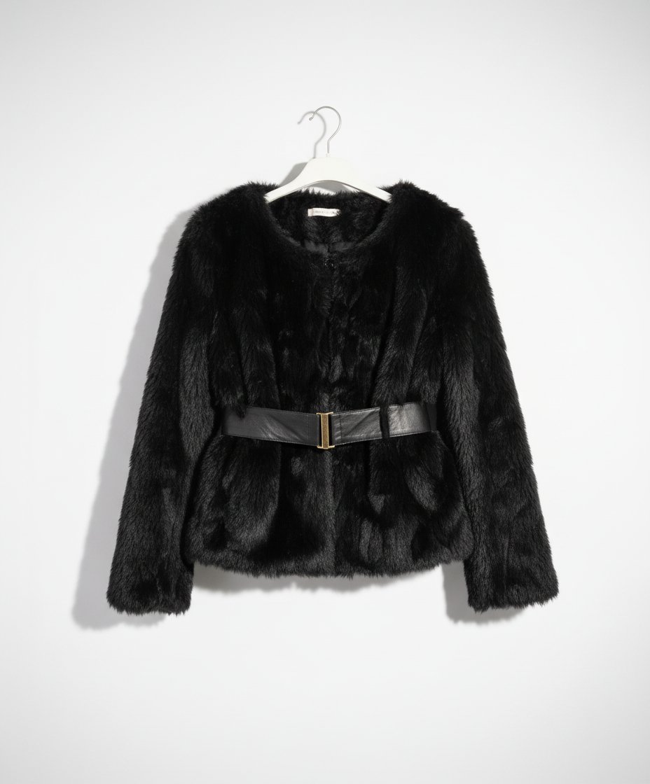 Manteau fausse fourrure taille L/M de la marque Red Queen
