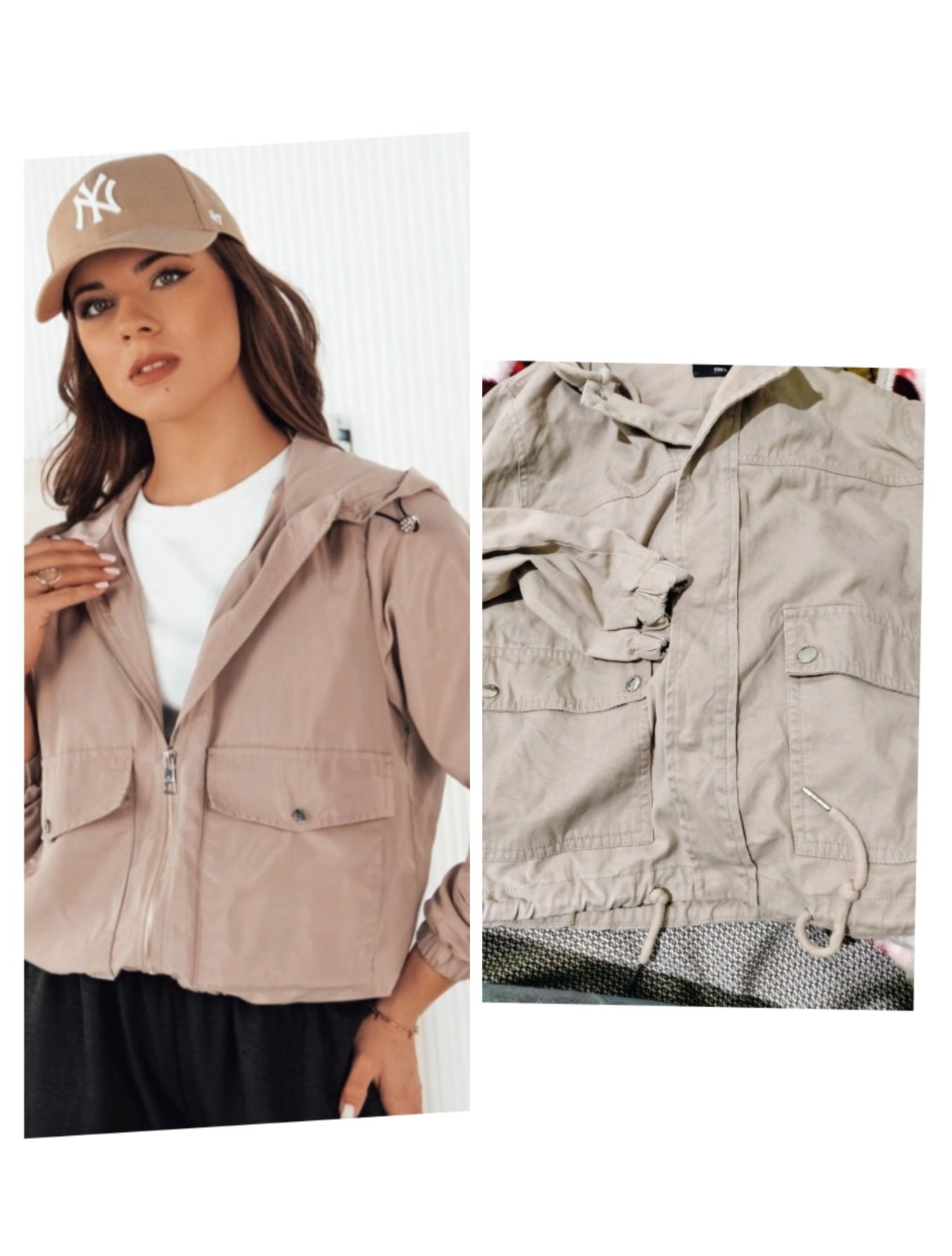 Blouson veste coupe Ample de la marque Chicorée 