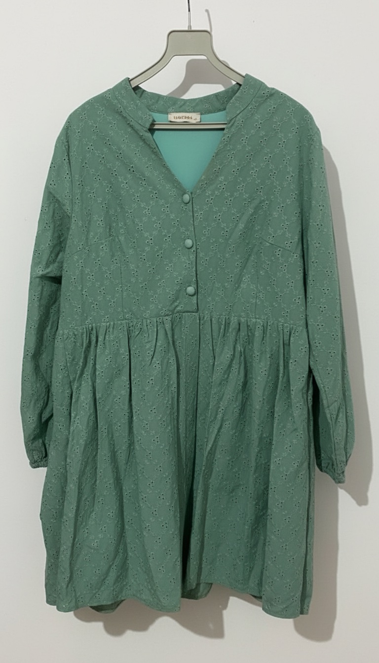 Chemise Femme tissu Broderie anglaise 