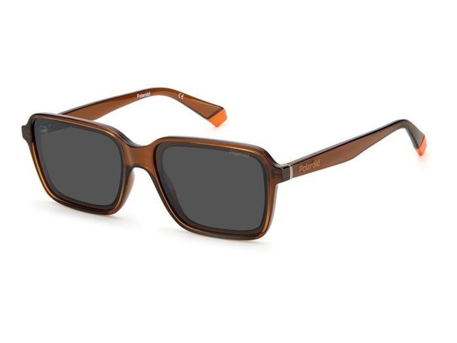 Ce sont des lunettes de soleil Polaroid PLD 6220/S/X avec une monture havane brillante