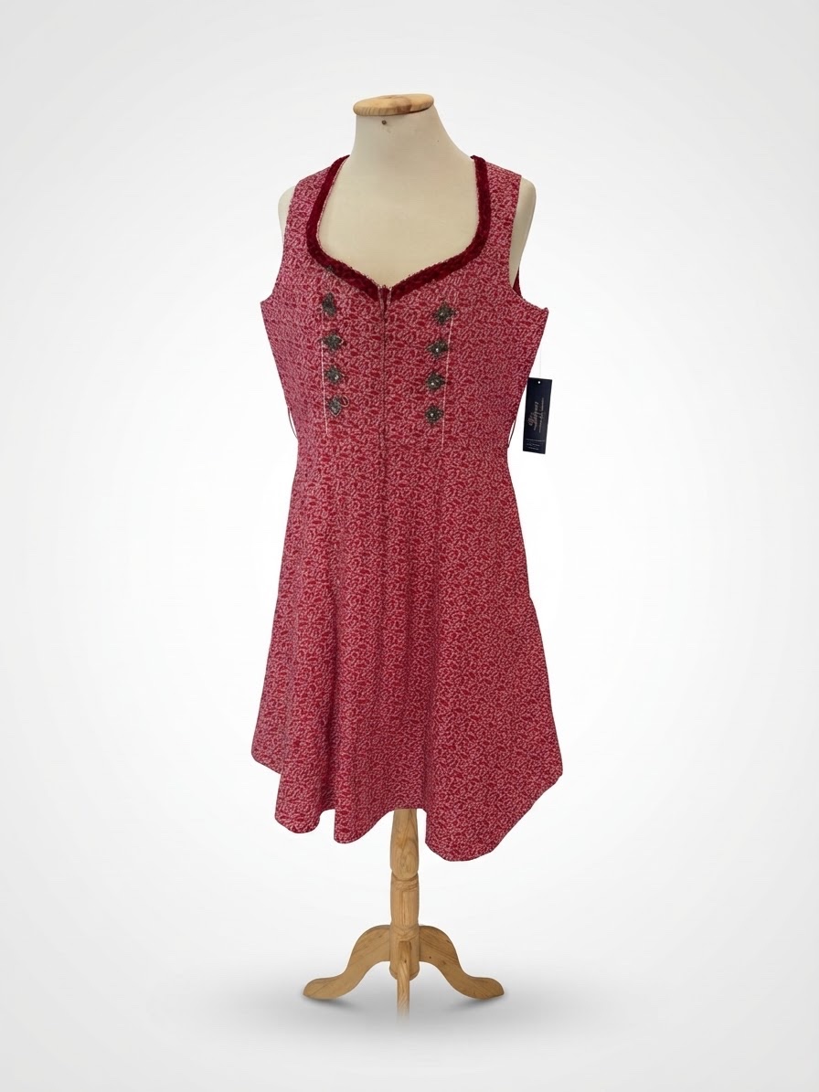 Robe patineuse avec zip