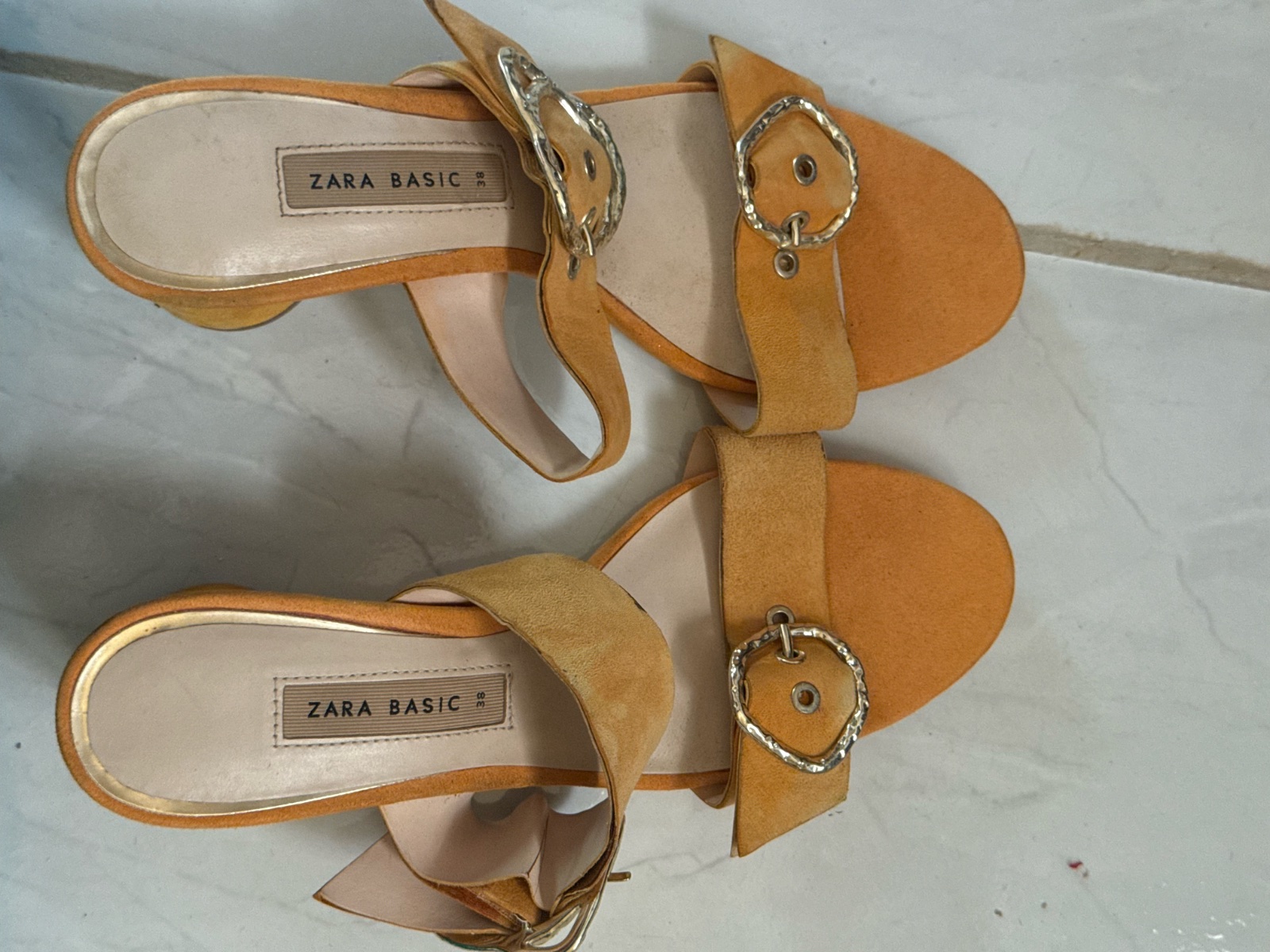 Sandale a talons zara