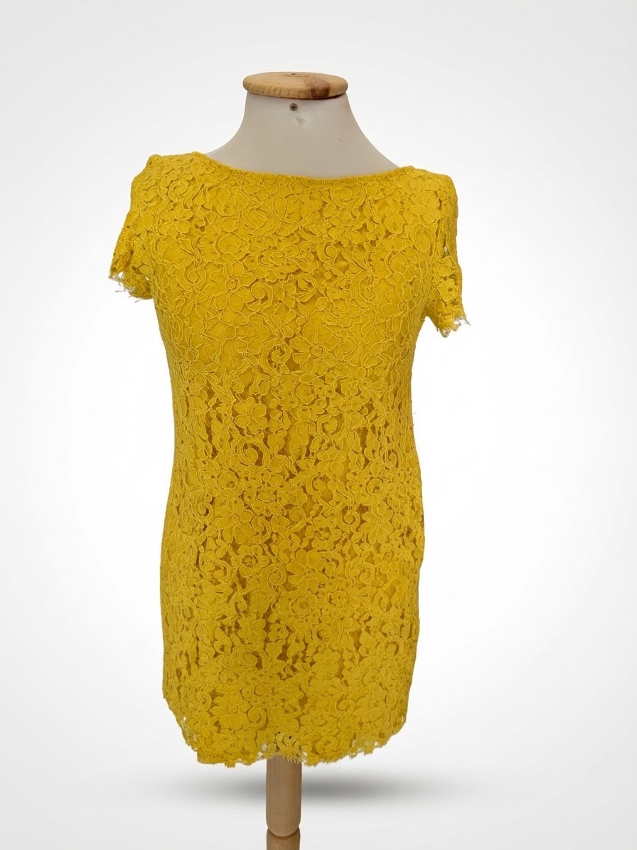 Robe courte zara dentelle 