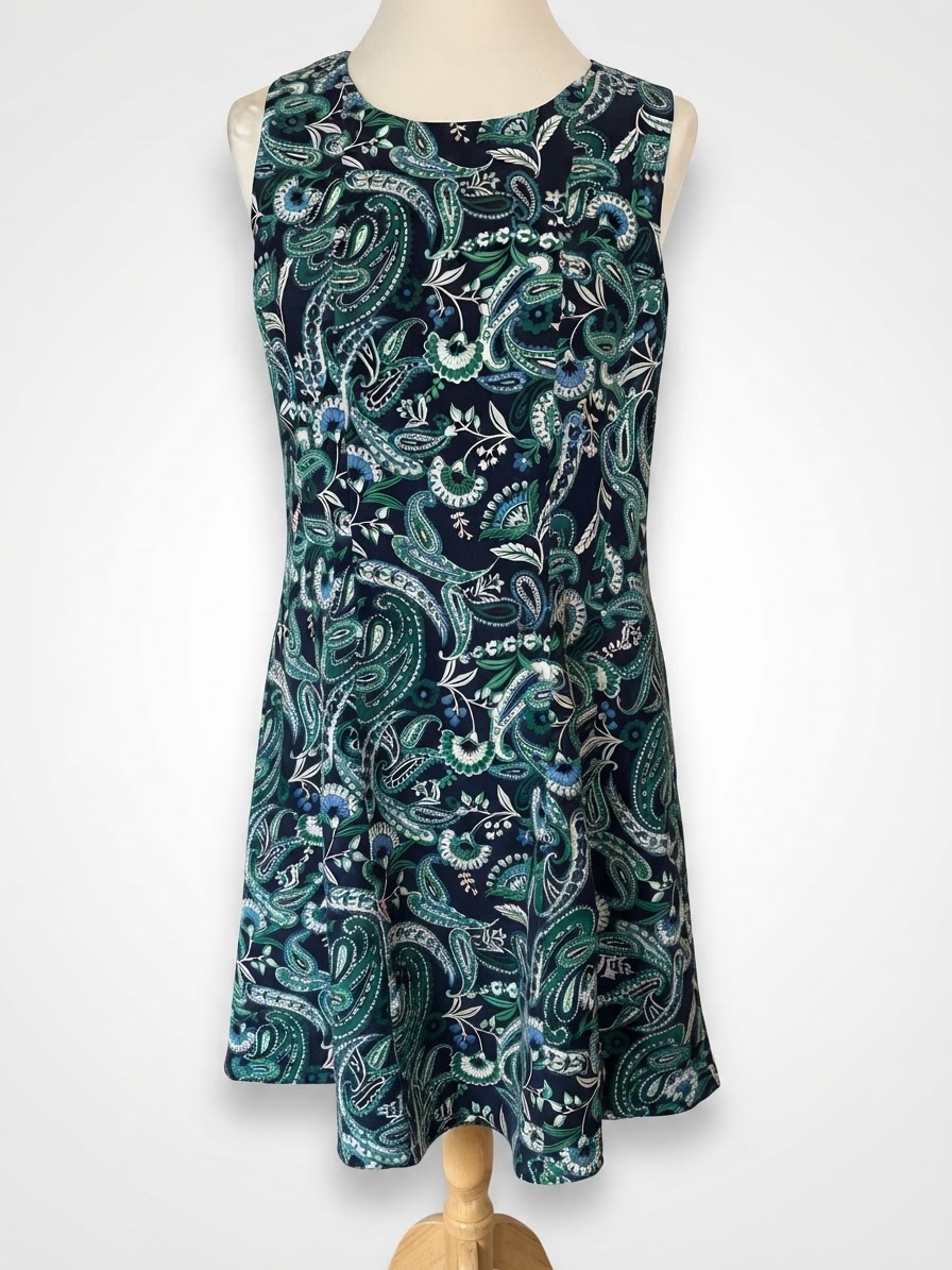 Robe courte fleurie 