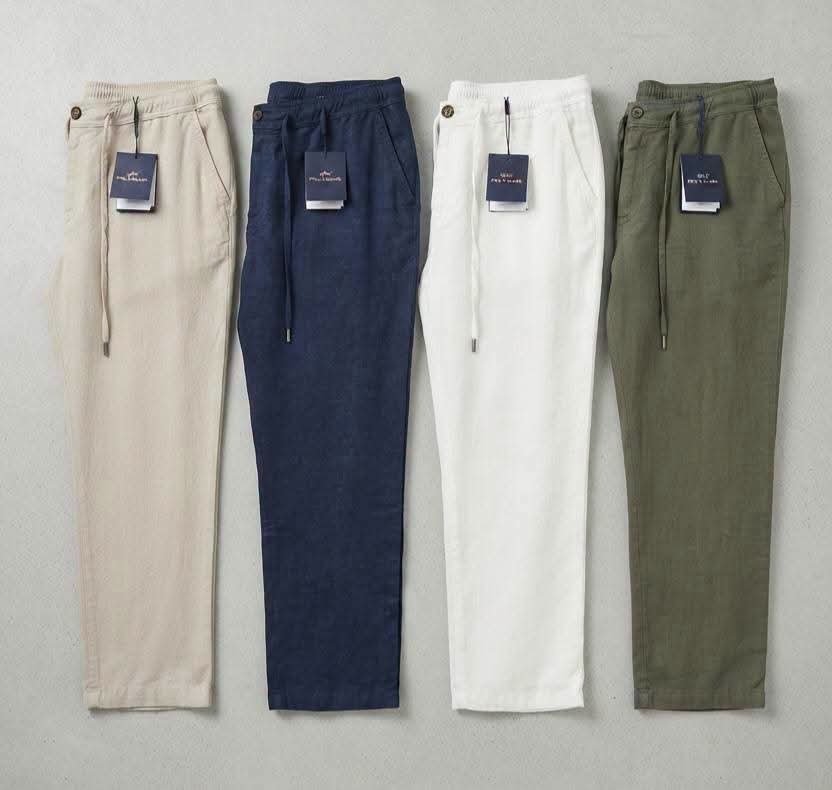 Pantalons  lin