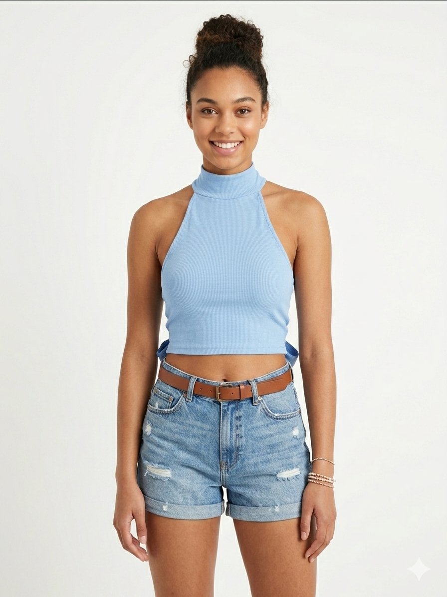 Top bleu