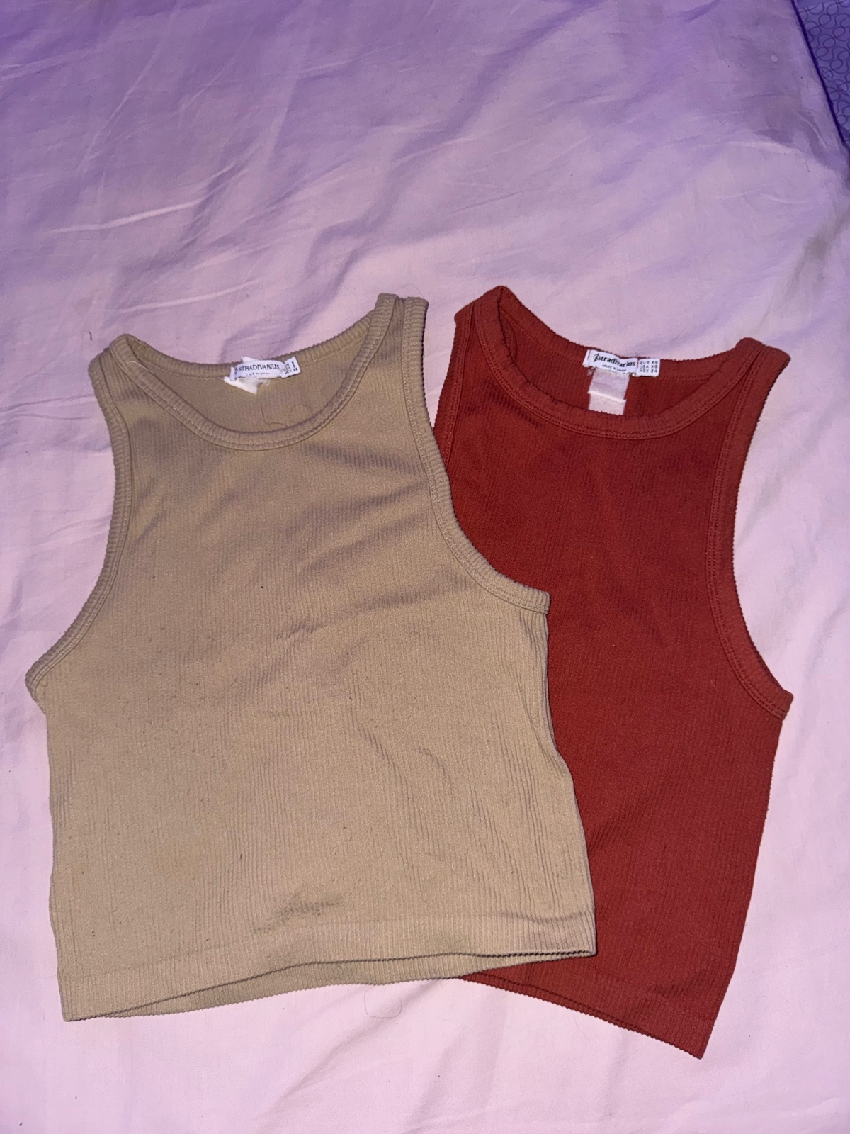 Lots de 2 tops stradivaruis