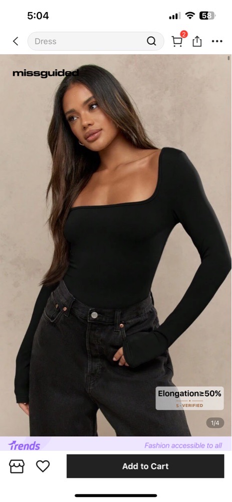 Un body noir 