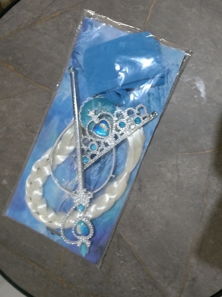 set de deguisement la reine de neige