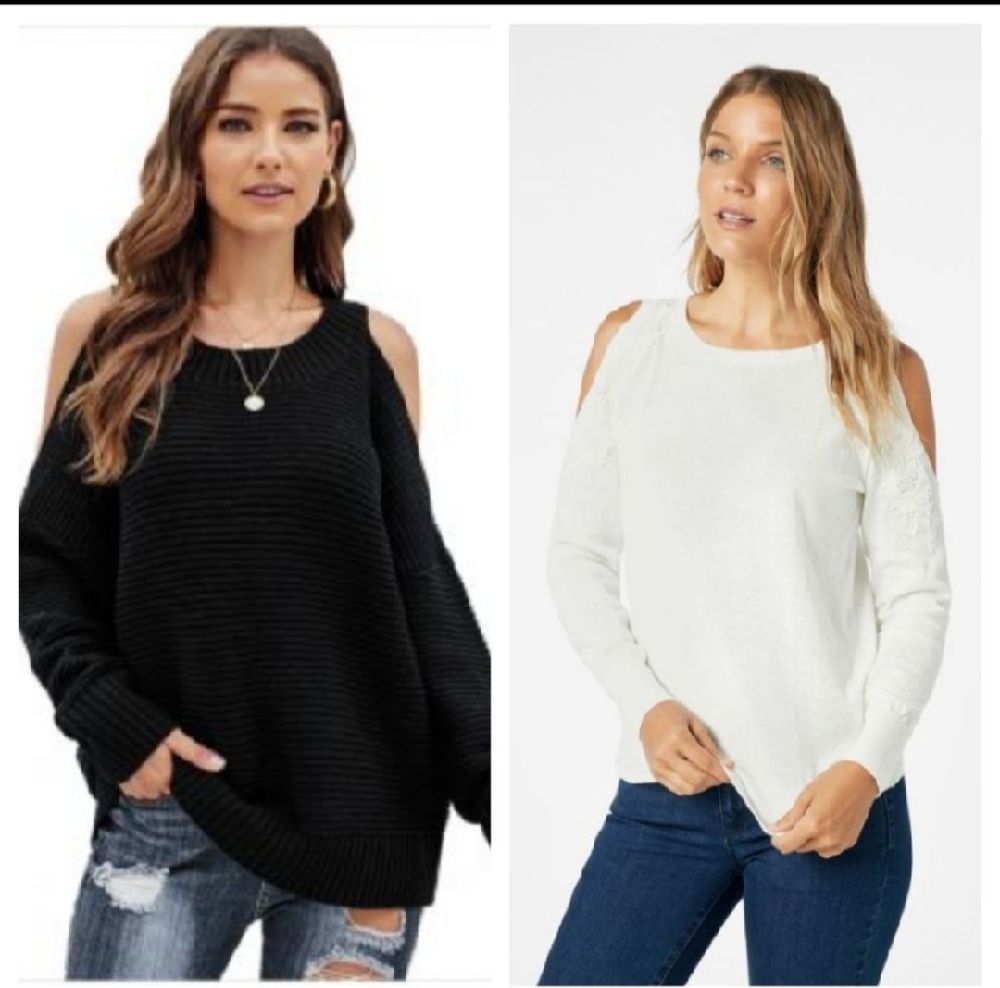 Pull à epaules denudes