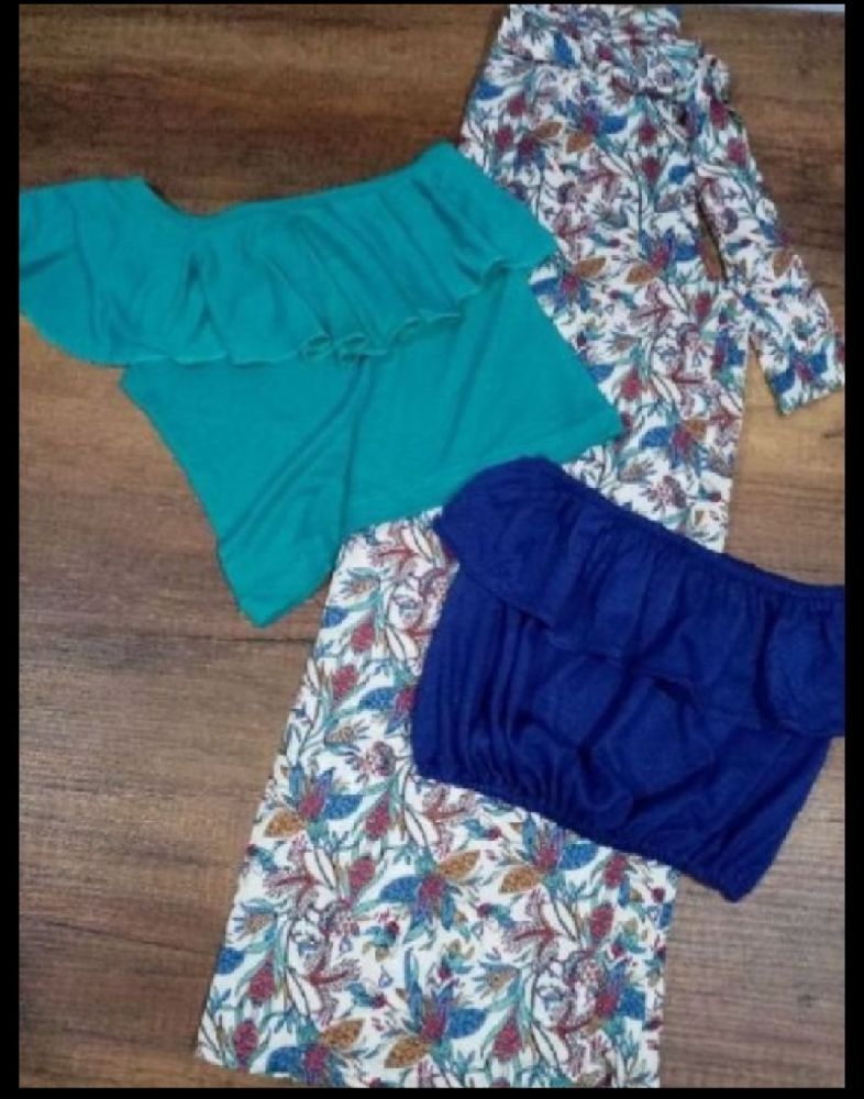 Pantalon large + hauts