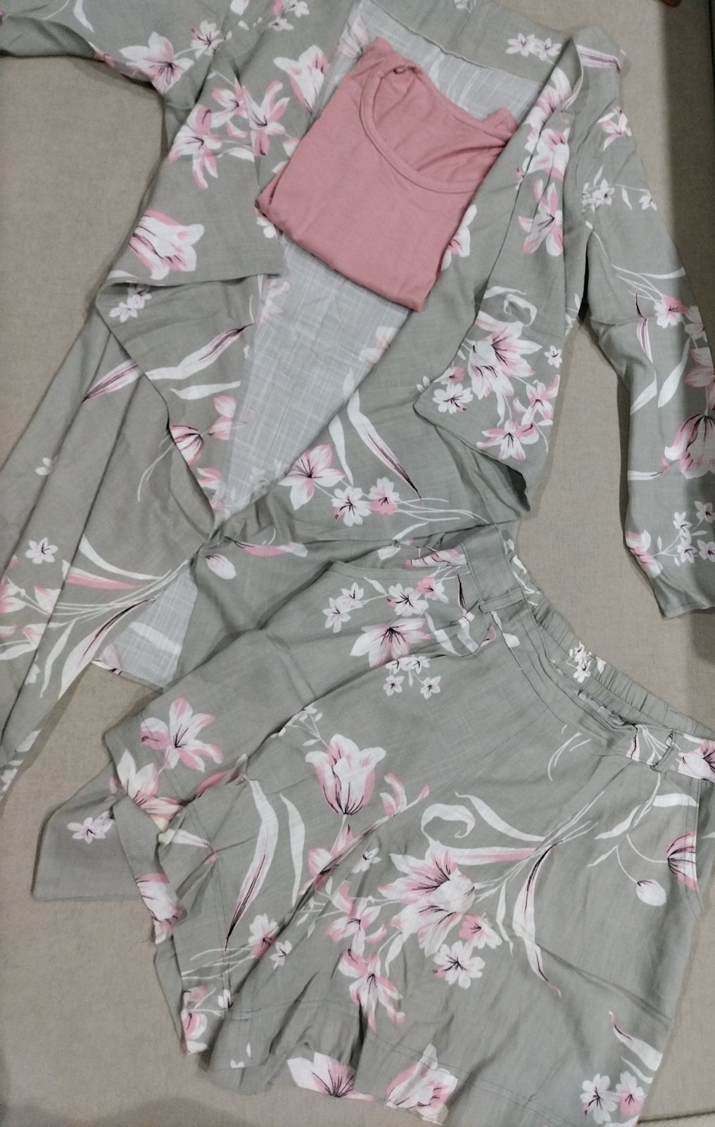 Set lin pour fillette