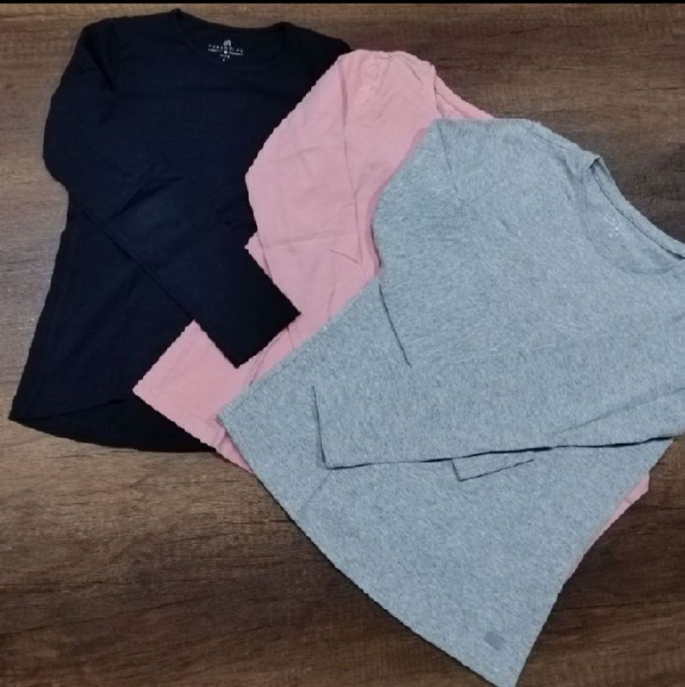 Lot de 3 pulls coton