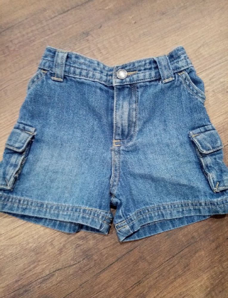 Short jean carters pour bébé garçon 