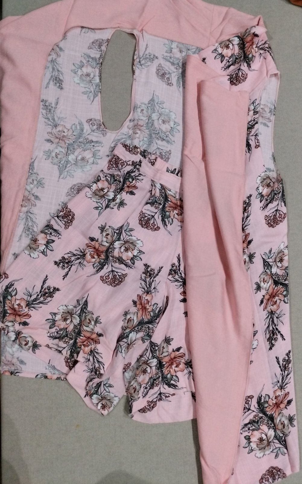 Set lin pour fillette