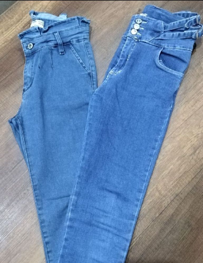 Lot de jeans fillette 