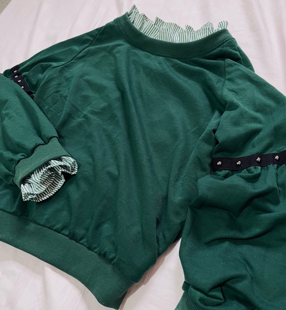 Pull couleur vert rotana 🍂