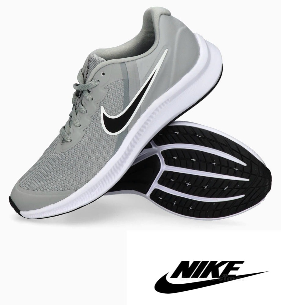 Chaussure Nike Star Runner 3 gris fumé foncé/noir 🩶
