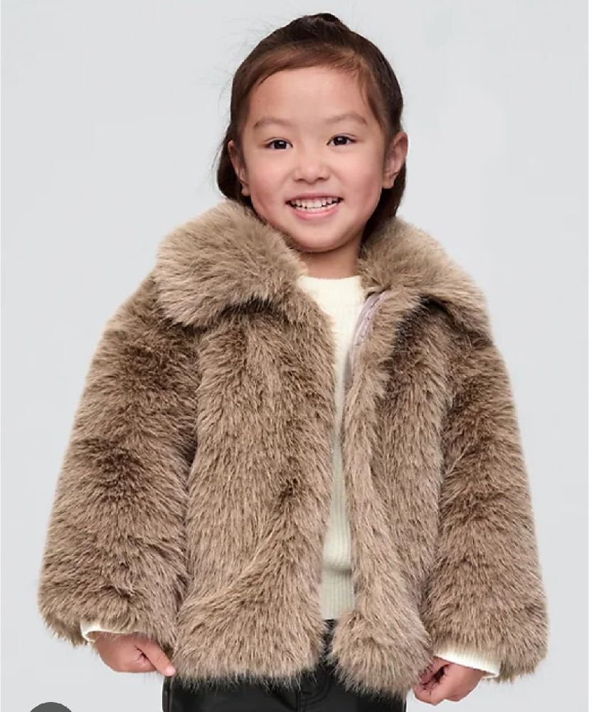 Manteau fourrure fille de 9 ans 