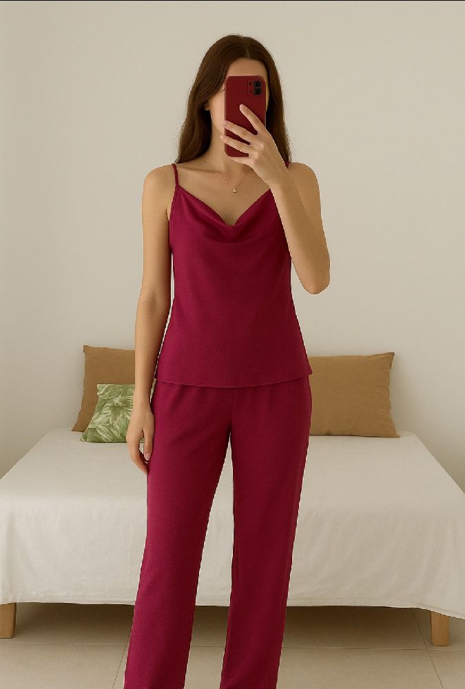 Pyjama en satin 